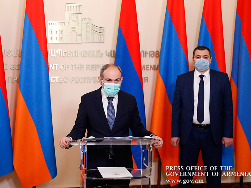 Пашинян предупредил, что в Армении может повториться "итальянский сценарий" заражения коронавирусом